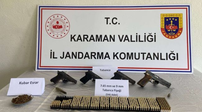 Karaman'da aranan 9 kişi tutuklandı